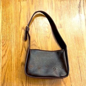 Rossetti brown leather shoulder bag NWOT